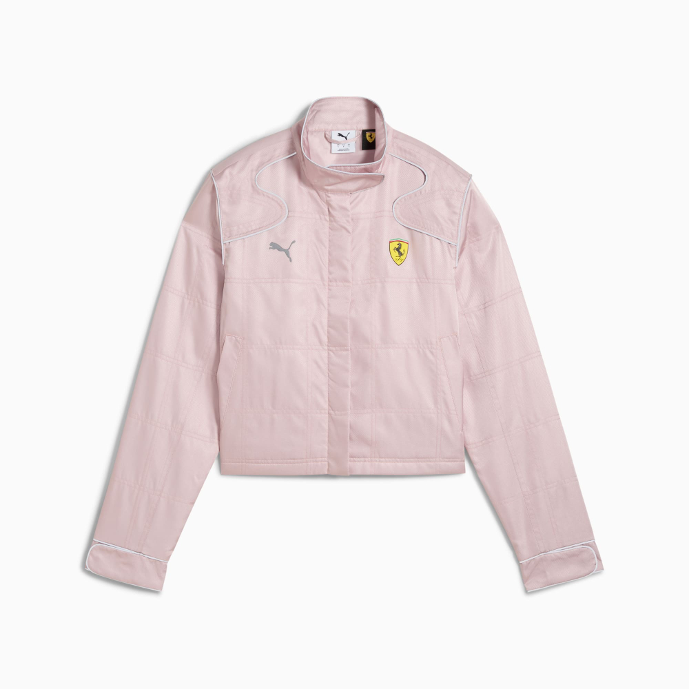 PUMA X SCUDERIA FERRARI ЖЕНСКАЯ КУРТКА HP PREMIUM, РОЗОВЫЙ
