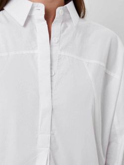 Рубашка  оверсайз  длинная