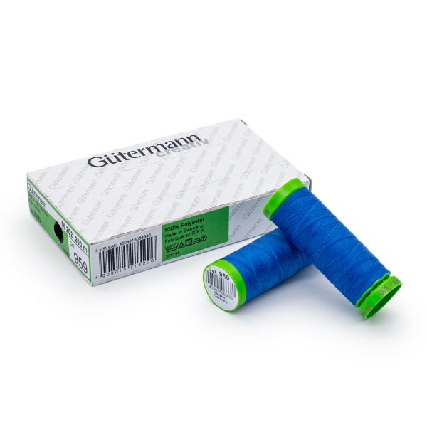 Нитки отделочные Gutermann Top Stitch 30 (30 метров), 5 кат. | 959 голубой королевский