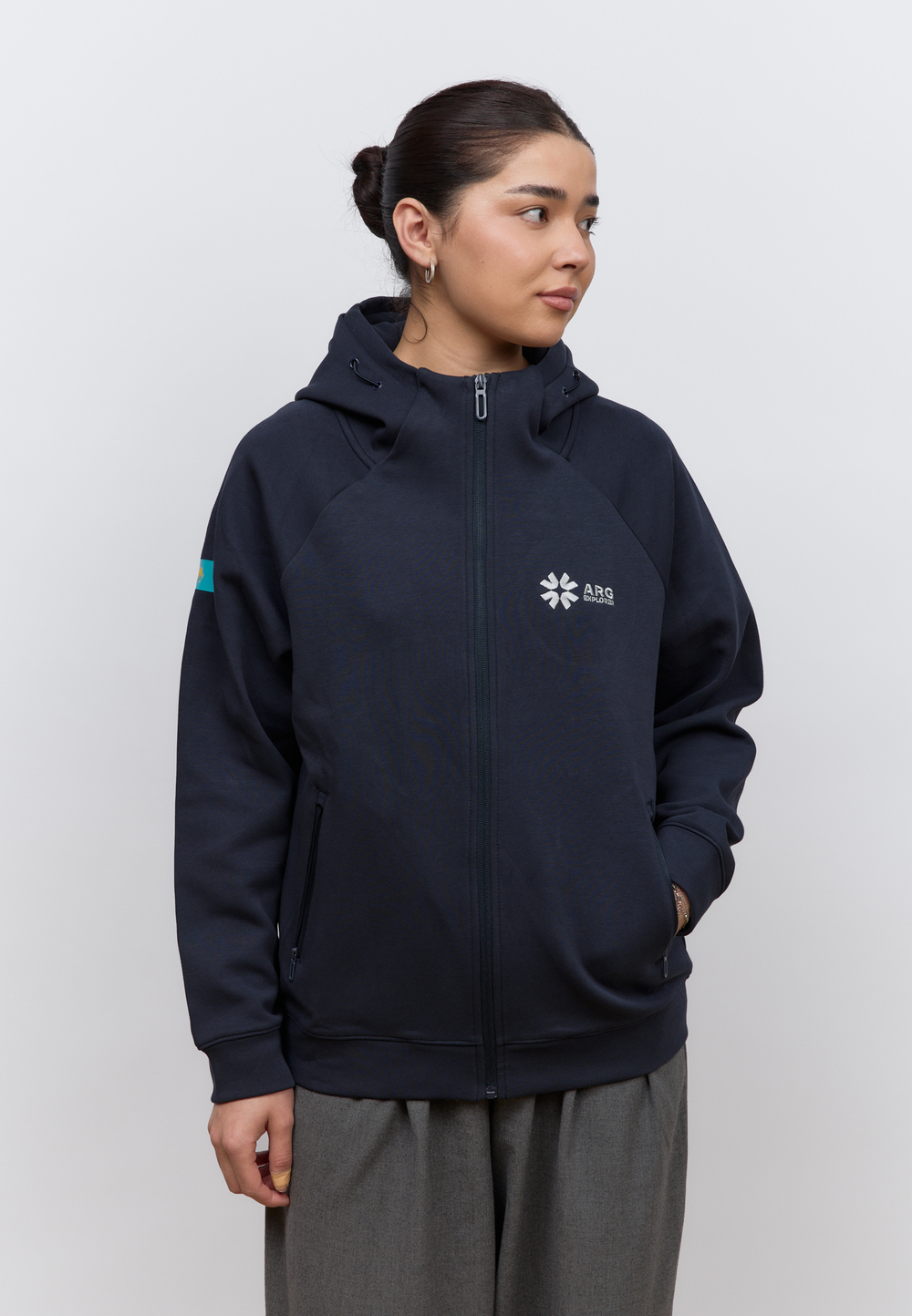 Кофта на замке ARGYMAQ EXPLORER DARK BLUE