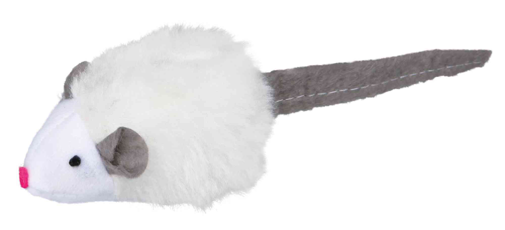 Мягкие мышки с микрочипом, 6,5 см, 12 шт., Trixie