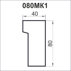 Карниз междуэтажный чертёж