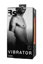 Реалистичный вибратор RealStick Elite Vibro Liam, TPR, телесный, 7 режимов вибрации, 18 см