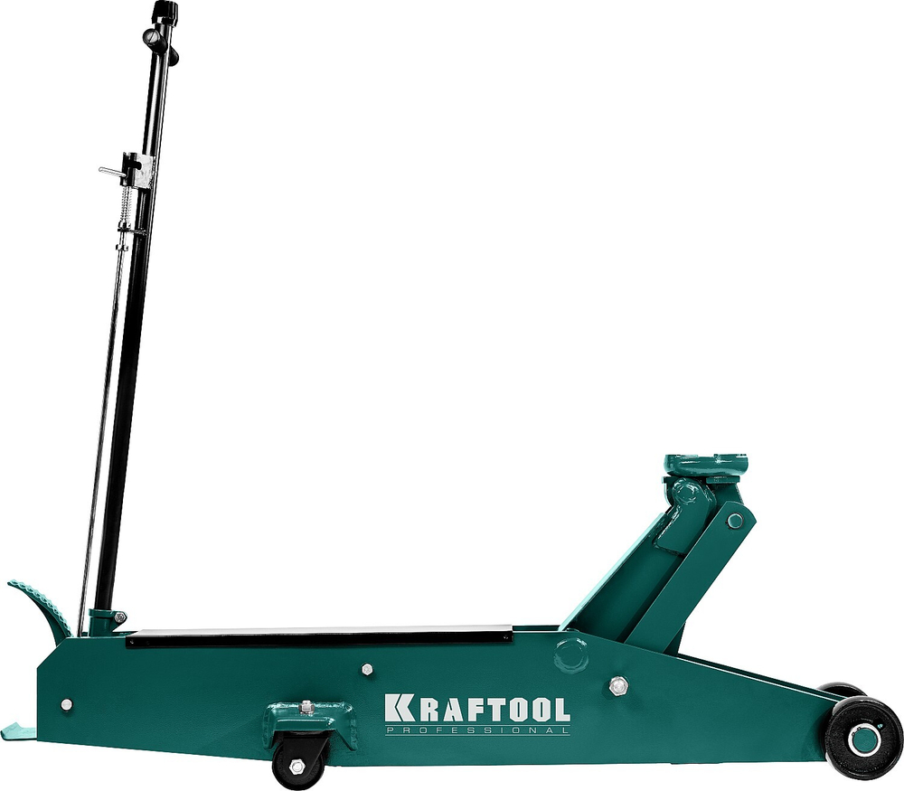 KRAFTOOL HIGH-LIFT, 10 т, 160 - 560 мм, для тяжелой техники, подкатной домкрат (43455-10)