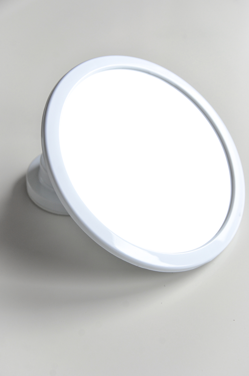 Зеркало настенное круглое SWED HOUSE, белый, 16*6.5 см, пластик