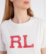 Футболка RL PRIDE TEE-SHORT SLEEVE-ФУТБОЛКА POLO RALPH LAUREN - белый(211892611)