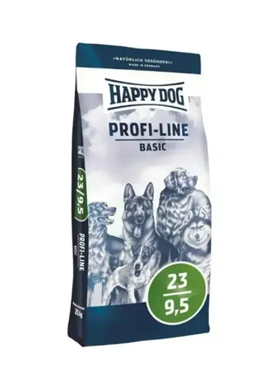 Корм для собак с птицей Happy Dog Profi Krokette 23/9,5 Basis (Хеппи дог Профи крокет), 20 кг
