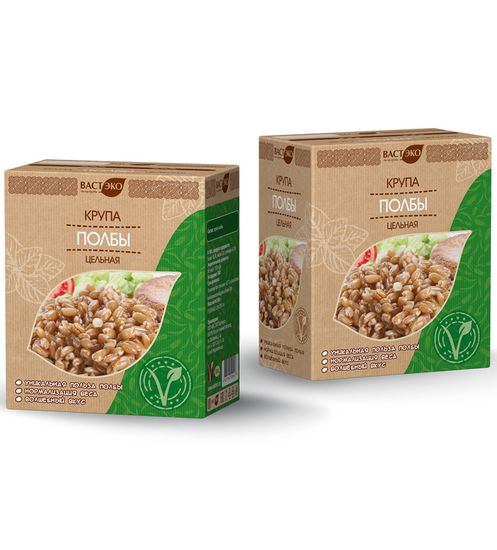 Крупа полбы цельнозерновая, 500 гр.