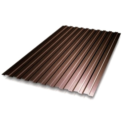 Профнастил /Профлист С-8 коричневый RAL 8017 2мх1,2мх0,4мм 8,9кг