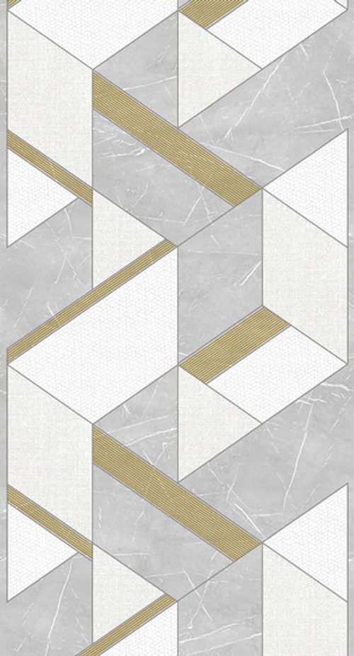 Панель ПВХ термопечать Вулканический узор беж 662 2700х250 мм