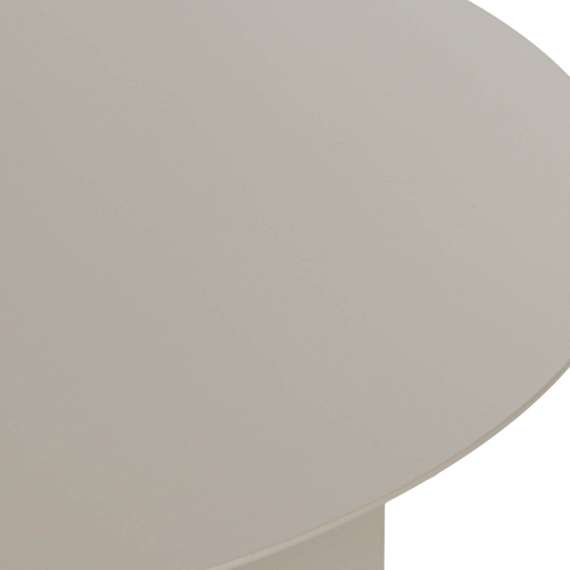 Кофейный стол Talaya Ø65х37 см, бежевый металл