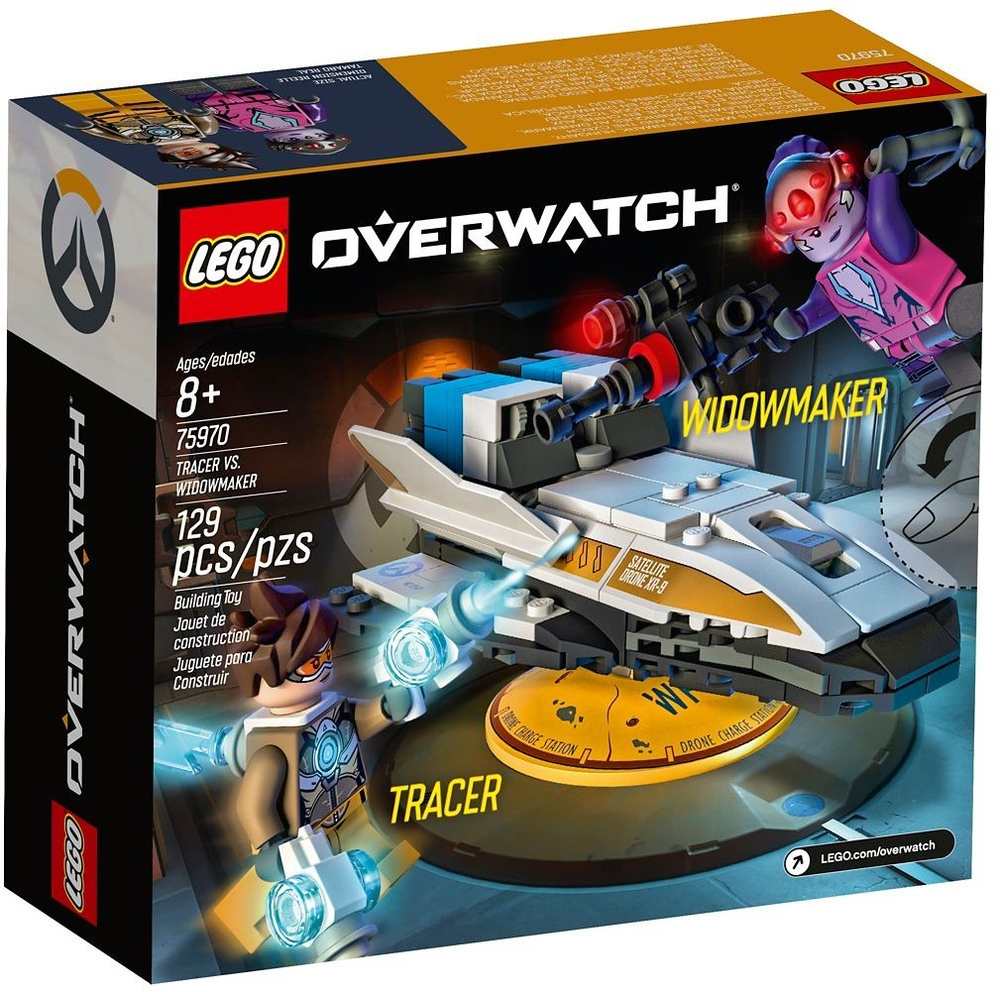 LEGO Overwatch: Трейсер против Роковой Вдовы 75970 — Tracer vs. Widowmaker — Лего Овервотч