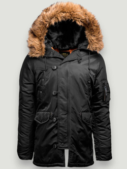 Alpha Slim Fit N-3B (черная - black)
