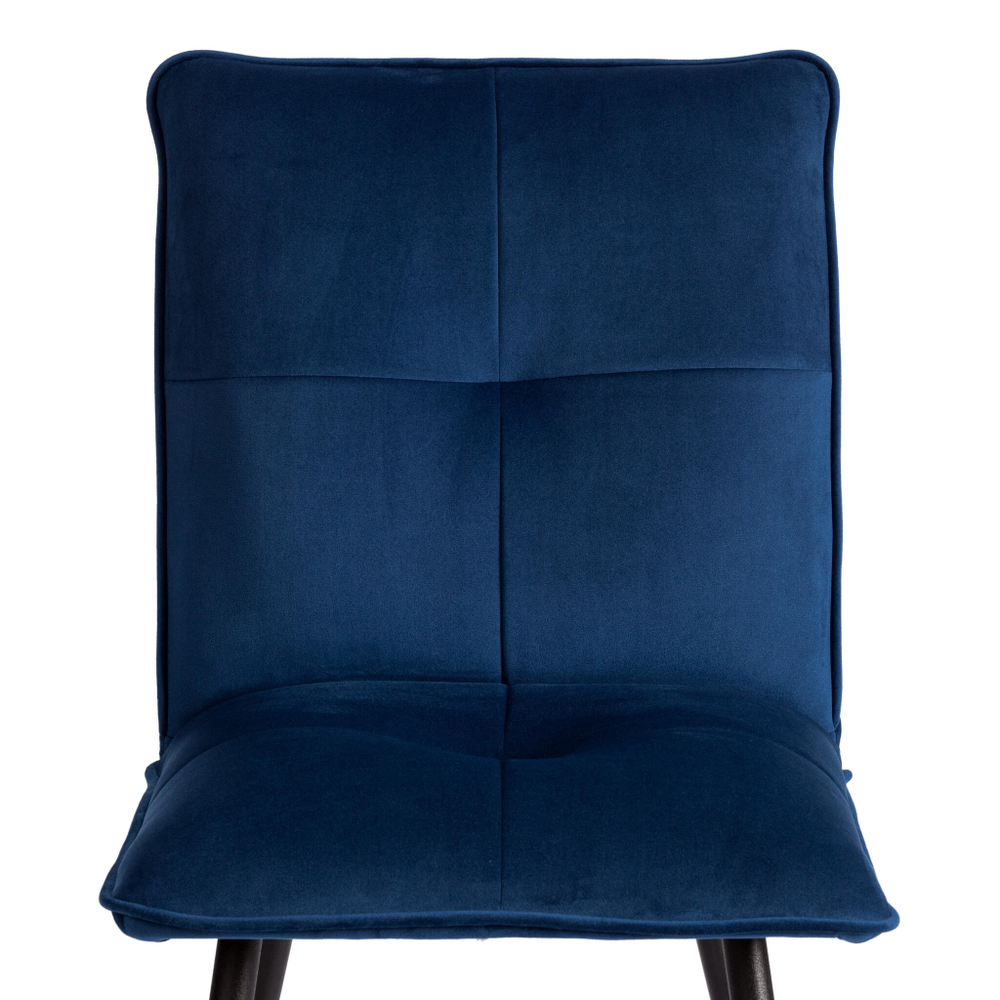 Стул обеденный Sweet LT, велюр, Blue (синий), 41х55х88 см