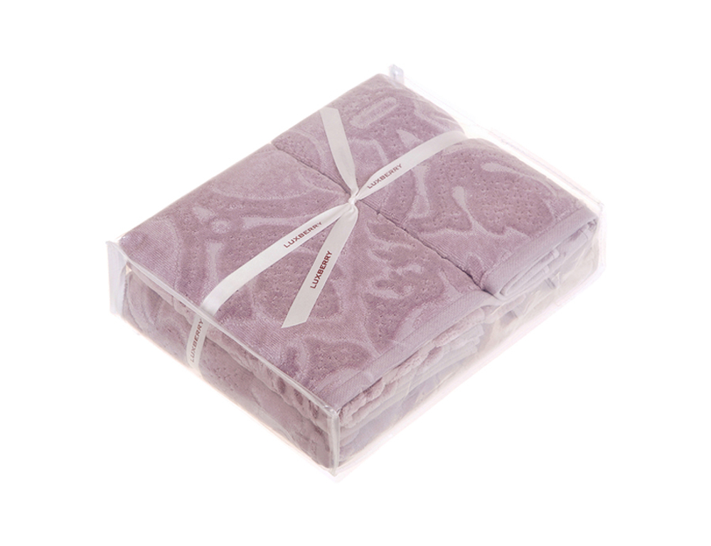 Полотенце 30х50 Luxberry Barocco лавандовое