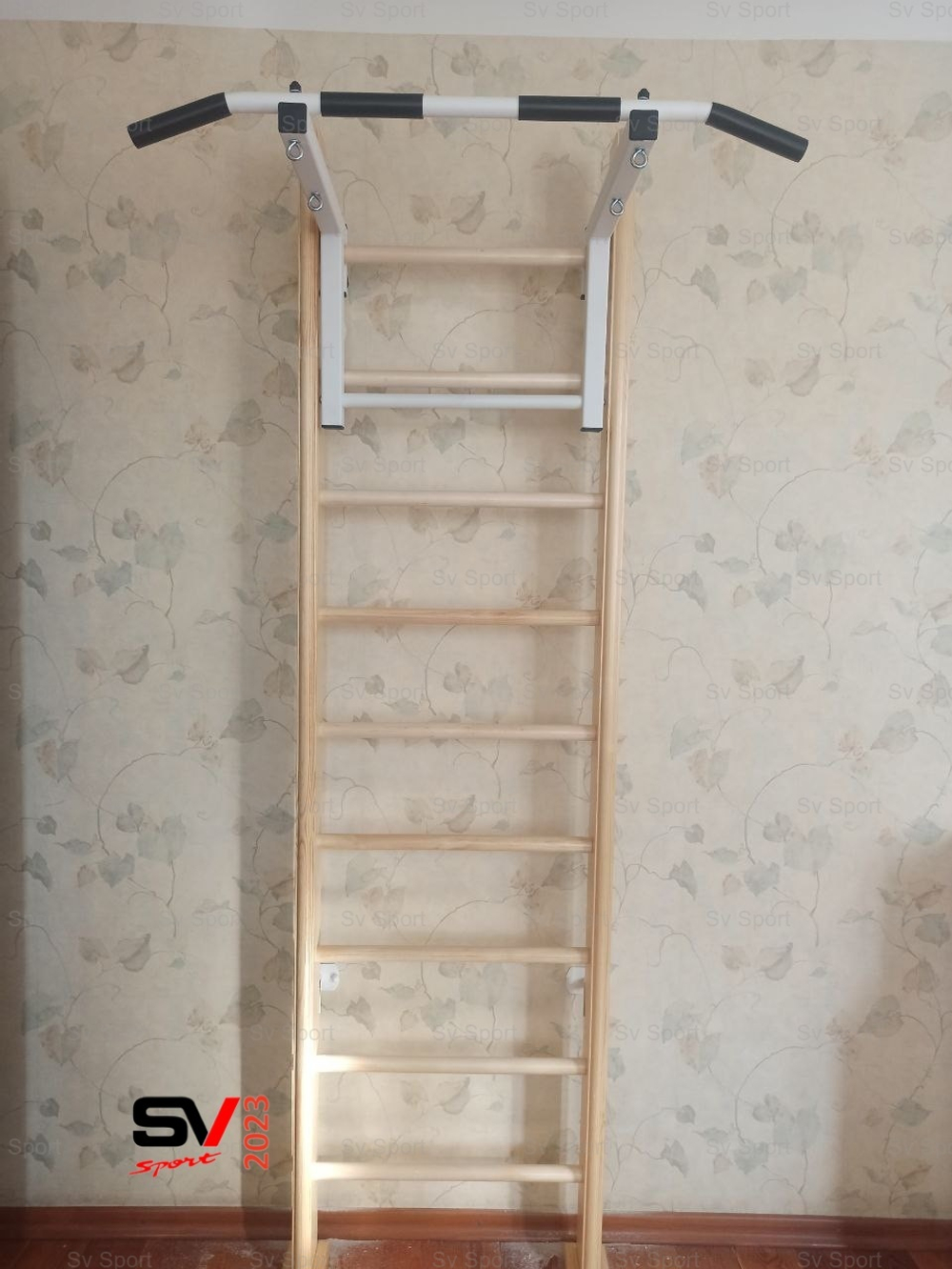 Монтаж шведской стенки Sv Sport в бетонные, кирпичные стены