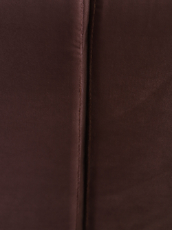 Диван "Twist" антивандальный велюр Chocolate/натурал