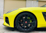 Губа переднего бампера в стиле SVR для Jaguar F-Type 2013-2020 Ягуар