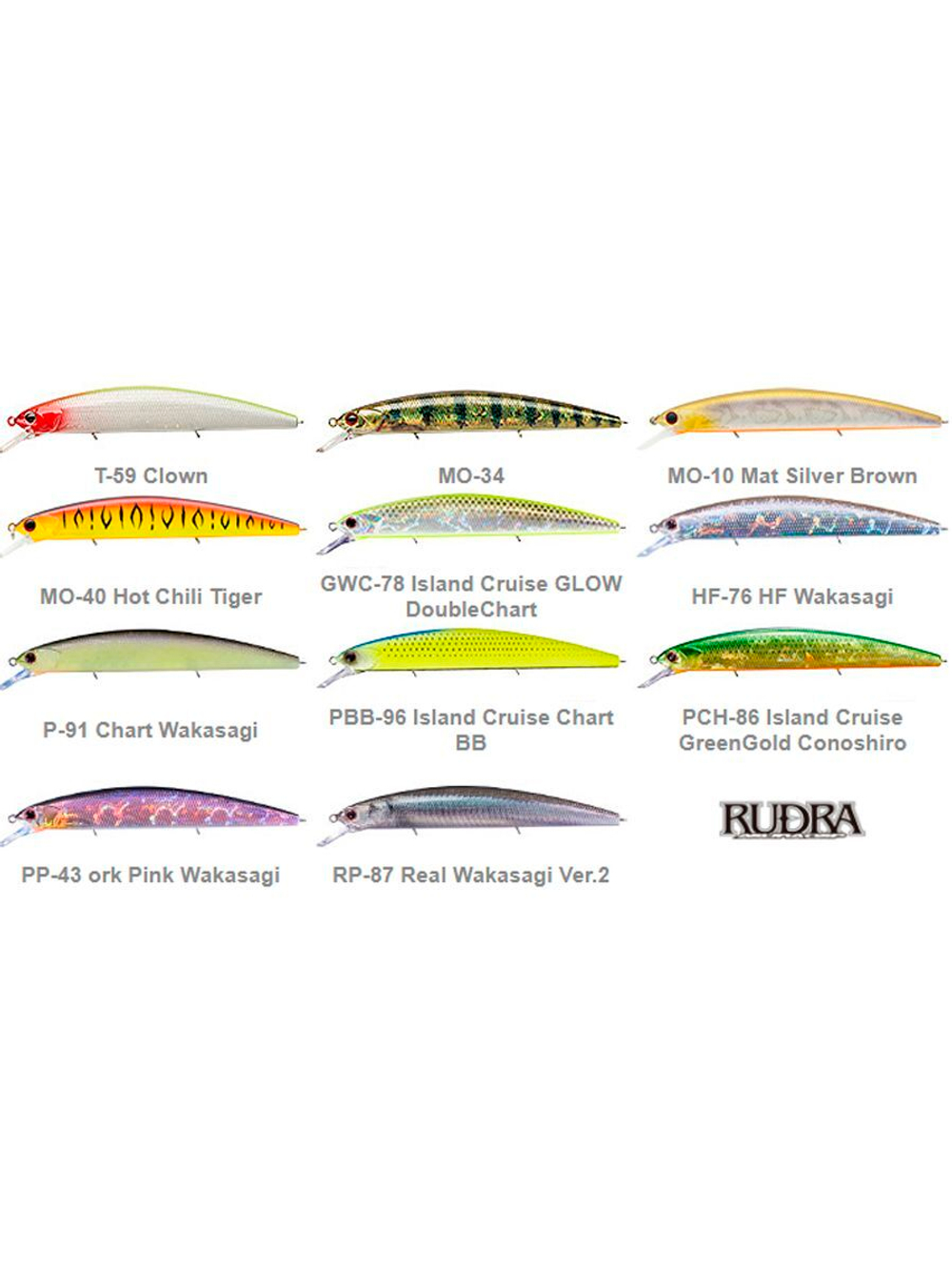 Воблер OSP RUDRA SP, 130.0 мм, 20.0 гр.