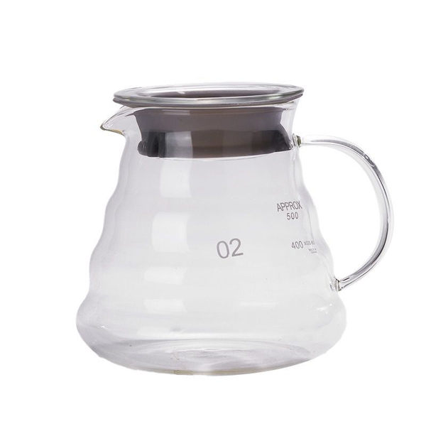 HARIO Чайник сервировочный со стеклянной ручкой 600мл XGS-INT-02TB