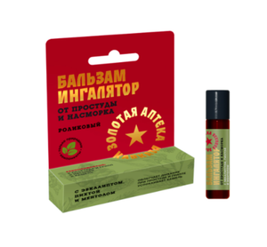 Роликовый бальзам-ингалятор «Золотая аптека Кавказа» От простуды и насморка