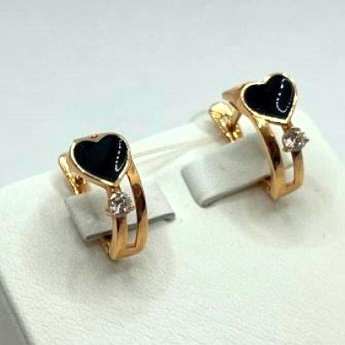 Серьги Сердца