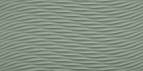 Керамическая плитка для стен ATLAS CONCORDE 3D WALL DESIGN 3D Twist Sage Matt 40х80 8DSM 10мм