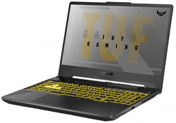 Ноутбук Asus TUF Gaming F15 FX506HC-HN006 1920x1080, Intel Core i5 11400H 2.7 ГГц, RAM 16 ГБ, SSD 512 ГБ, NVIDIA GeForce RTX 3050, без ОС, 90NR0723-M02580, серый