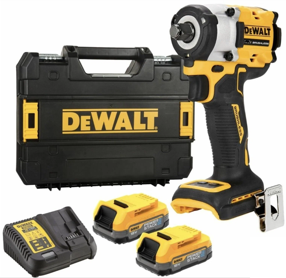 Аккумуляторный ударный гайковерт DeWalt DCF921E2T-QW