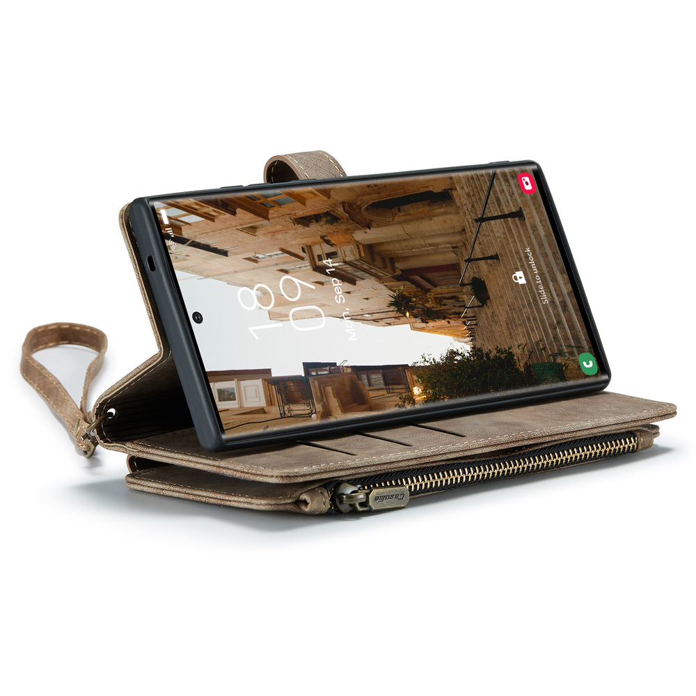 Многофункциональный чехол-кошелек CaseMe 3 in 1 Matte Wallet для Samsung Galaxy S26 Ultra