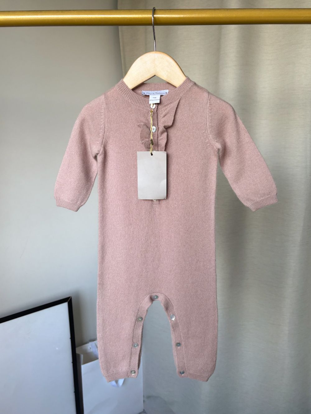 Новый кашемировый комбинезон-слип Oscar et Valentine, 74