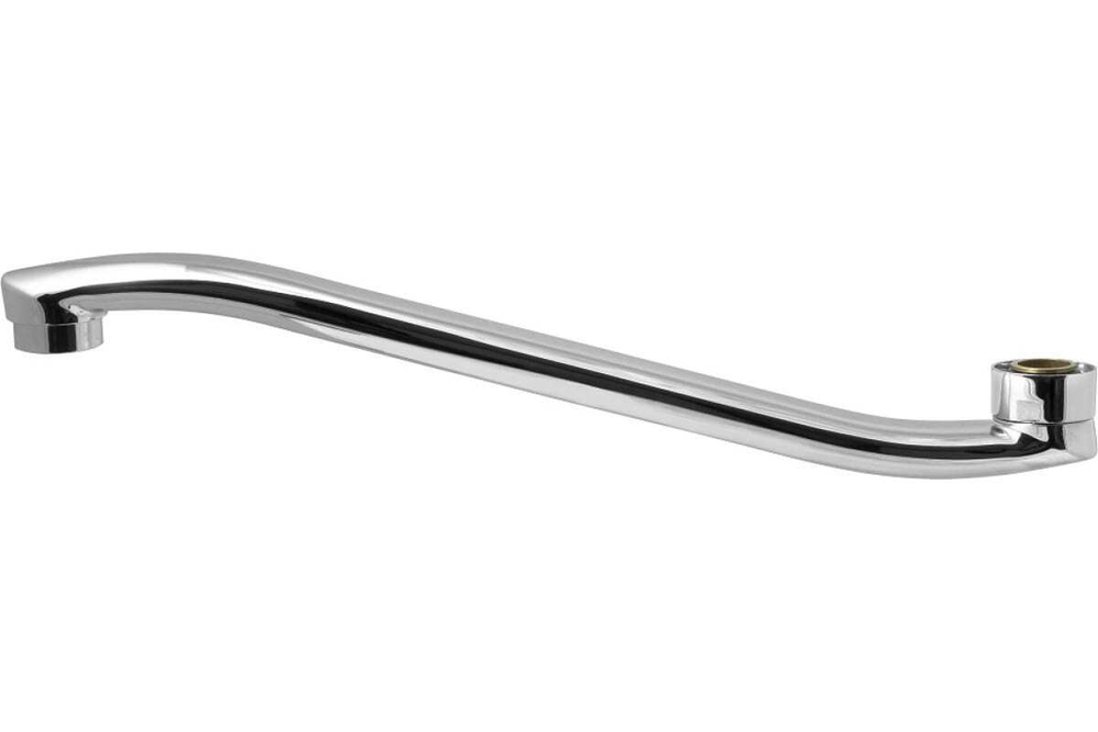 ИЗЛИВ MASTERPROF ПЛОСКИЙ S-ОБРАЗНЫЙ 30СМ ДЛЯ ВАННЫ MP-У ИС.200180