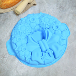 Форма для выпечки кексов силиконовая, 30.3*26.5см