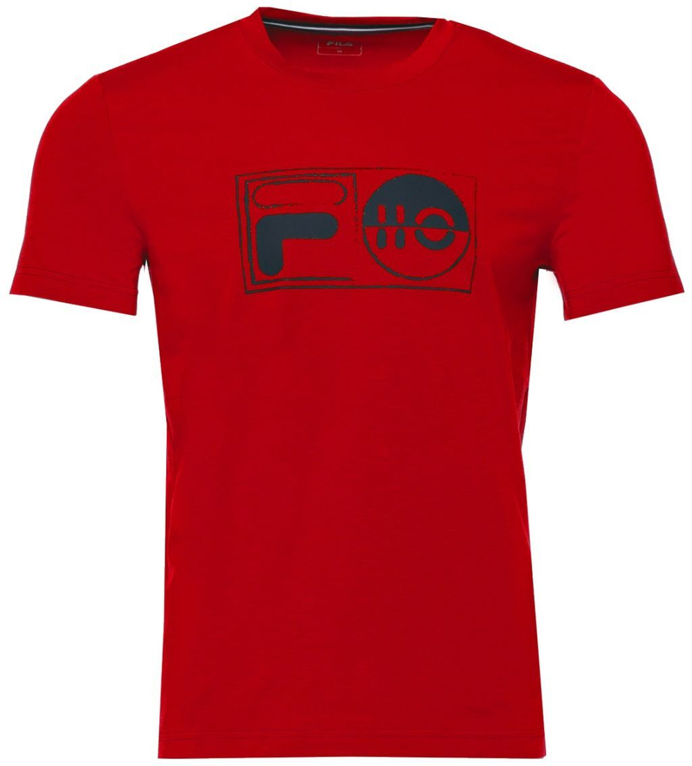 Теннисная футболка Fila T-Shirt Jacob M - Red