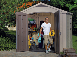 Пластиковый хозблок Keter Factor 8x6