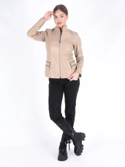 Куртка женская из натуральной кожи