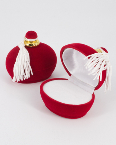 Футляр флакончик с кисточкой, серия "Романтика".