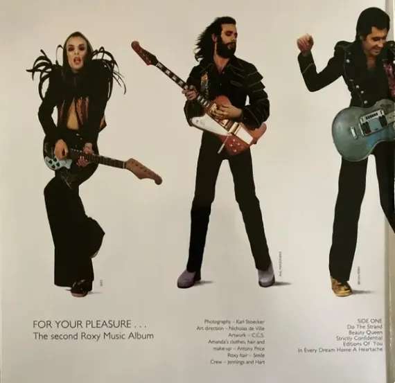 Roxy Music – For Your Pleasure (Half Speed) LP