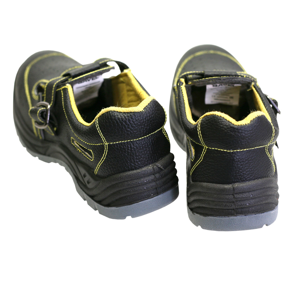 Полуботинки с перфорацией "ПРОФИ" с металлоподноском и металлостелькой ПУ-ПУ