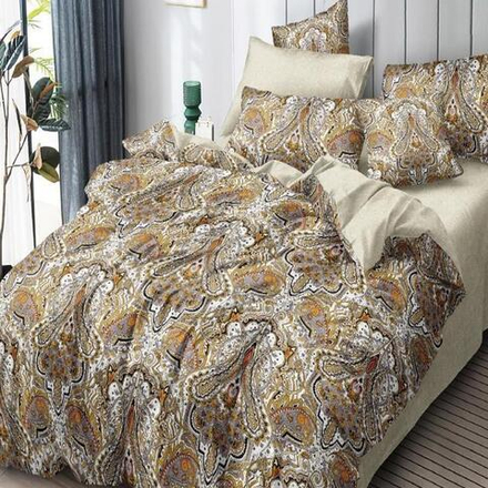 Комплект постельного белья "П37. F-66008", поплин, 100% хлопок, Россия.