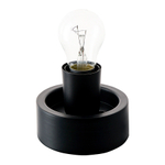 Светильник настольный frozen light, D13 см, янтарный