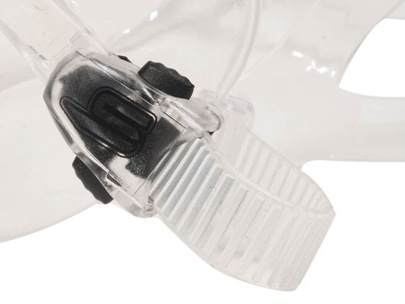 Маска Salvimar Incredibile прозрачный силикон/прозрачные линзы