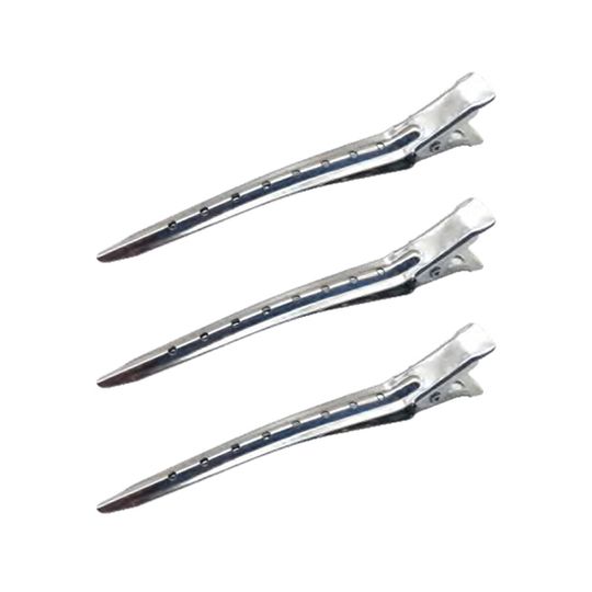 Металлические зажимы для волос Harizma, 12 шт/уп (h10515)