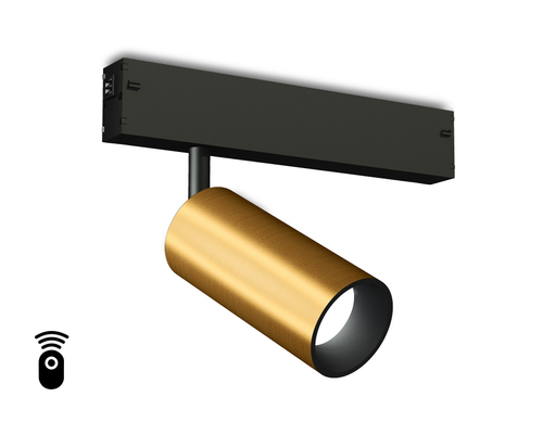 Светильник светодиодный диммируемый для шинопровода Magnetic 220V GL1213 GD золото IP20 12W 3000K-6400K 36° D45*100