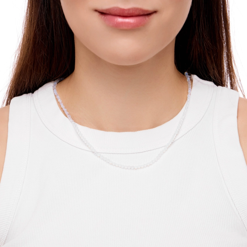 Колье Крошечный Лунный Камень