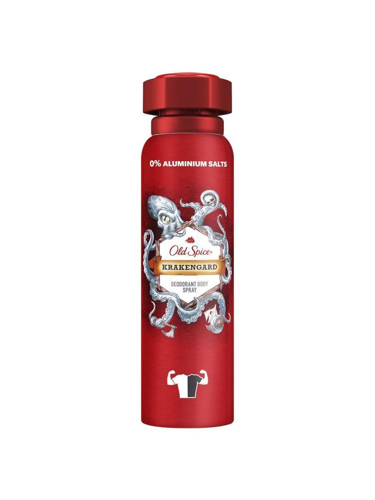 Old Spice Дезодорант-антиперспирант спрей Krakengard, 150 мл