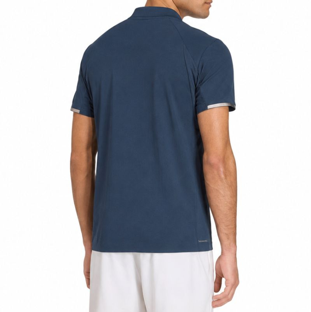 Мужское теннисное поло Adidas Tennis Freelift Pro - aura ink