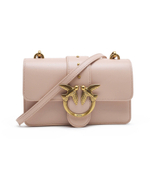 кожаная сумка через плечо love one mini Pinko - пудро-розовый(100059 A0F1)