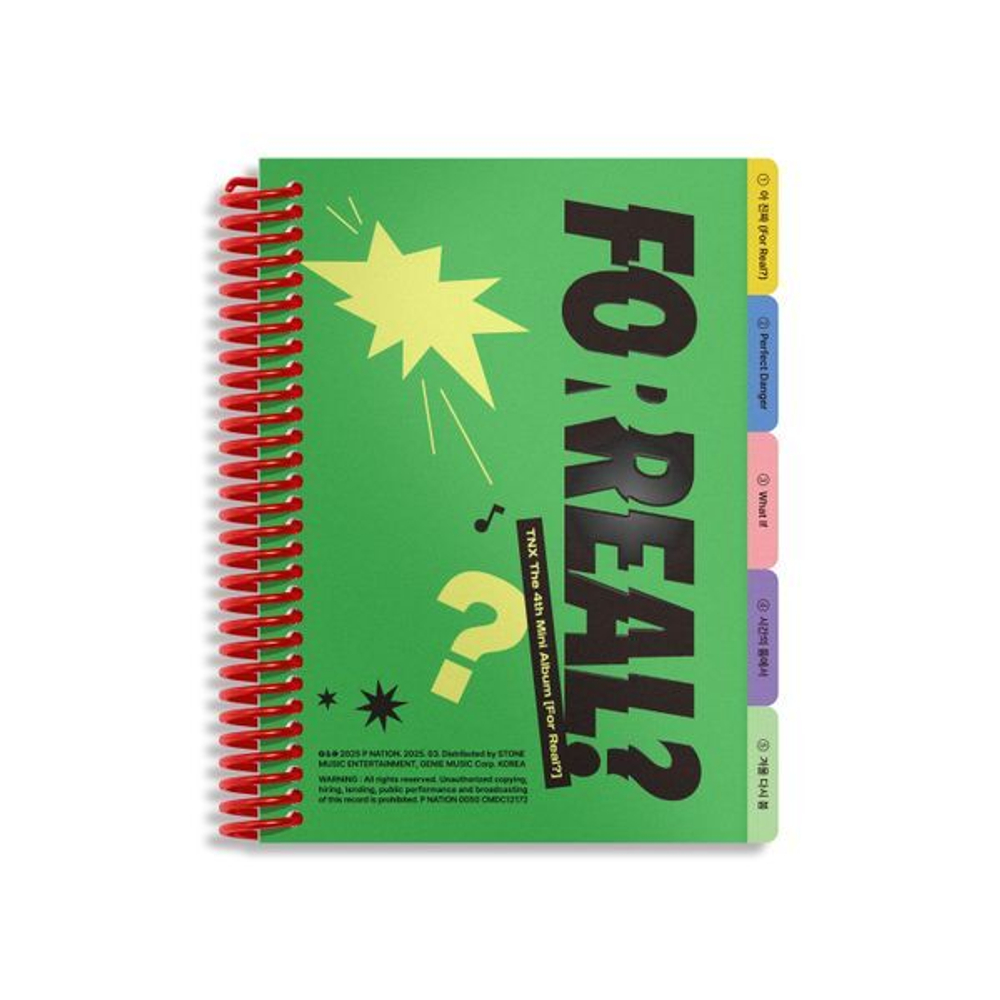 Альбом TNX - 4th Mini Album [For Real?]