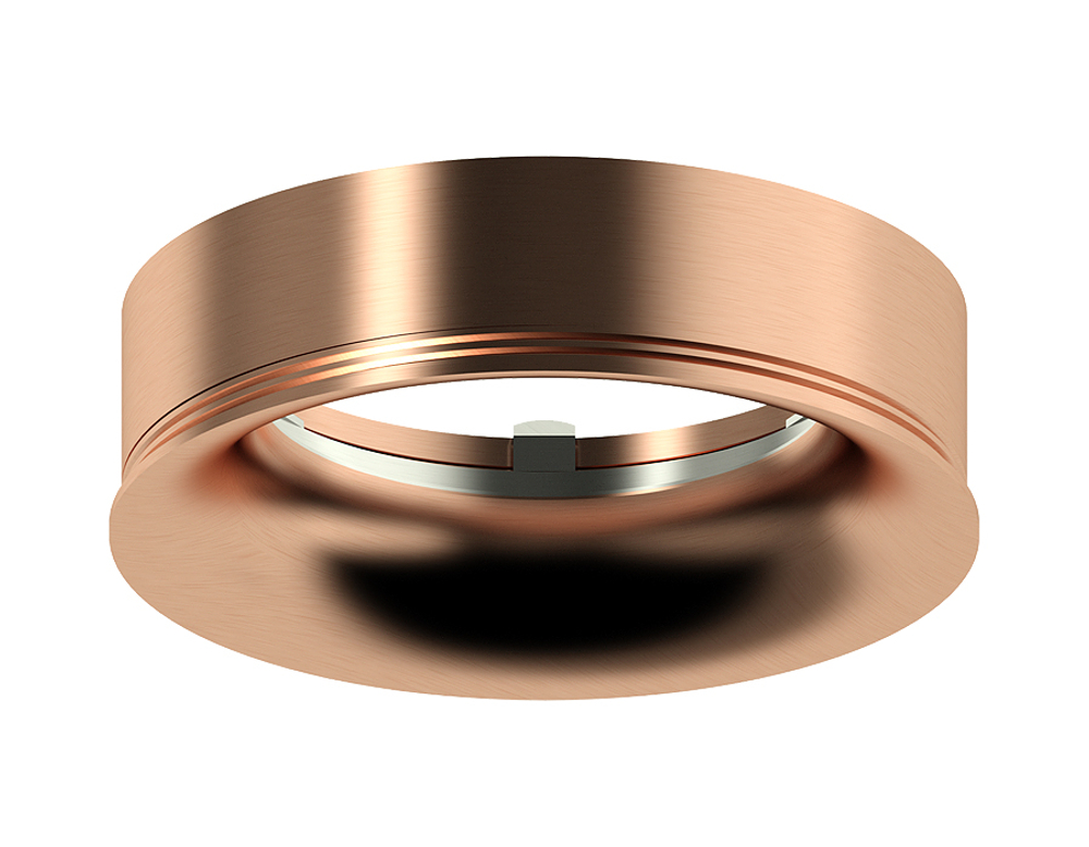 N7015 PPG золото розовое полированное D70*H20mm Out2mm MR16